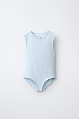 BODY POLIAMIDA CUT OUT / Azul pastel
