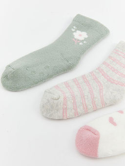 Basic K?z Bebek Soket ?orap 3l?