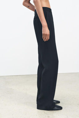 ZW COLLECTION STRAIGHT-FIT TROUSERS - Zara фото 6