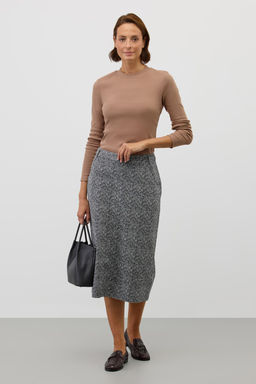 ЕВТ 3330/песочно-коричневый джемпер (водолазка) жен