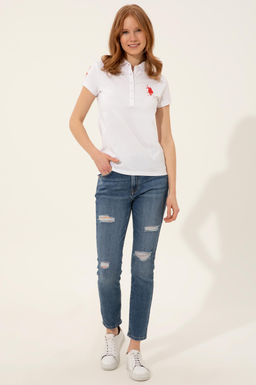 Kad_n A__k Mavi Jean Pantolon