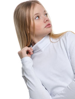 Водолазка 22-0390 синий - Mini maxi фото 17