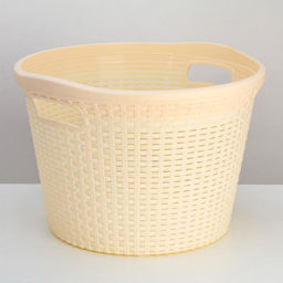 Корзина для белья «Артлайн», 32 л, 45×45×30 см, МИКС