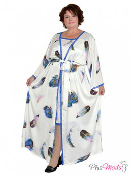 Халат Модель №749 размеры 44-84 - Plusmoda фото 9