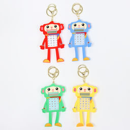 Головоломка-лабиринт Обезьянка с калькулятором, на брелоке, цвета МИКС - Simaland фото 2