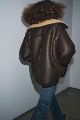 ZW COLLECTION DOUBLE-FACED JACKET - Zara фото 3