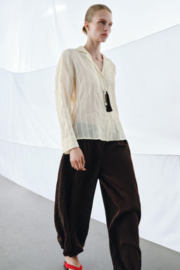 ZW COLLECTION STRIPED SHIRT - Zara фото 14