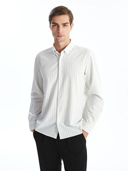 Slim Fit Uzun Kollu Arm?rl? Erkek G?mlek