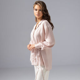 Рубашка комбинированный с кружевом, Нежный вздох - Charutti фото 14