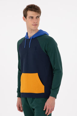 Мужской темно-синий свитшот Неожиданная скидка в корзине