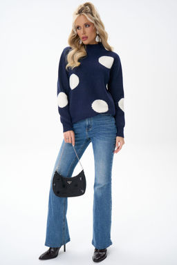 Свитер Зои (синий) - Эльза фото 8