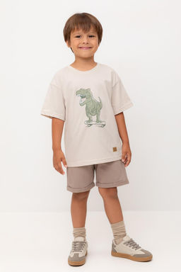 КР 400642-1/коричневый к554 шорты для мал