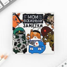 Цена за 2 шт. Подарочный набор: блокнот-раскраска и восковые мелки «Герой!»