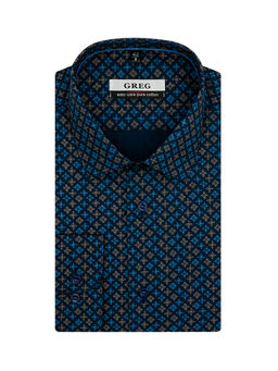 Сорочка мужская длинный рукав GREG 223/231/8325/Z/1p  фото 2