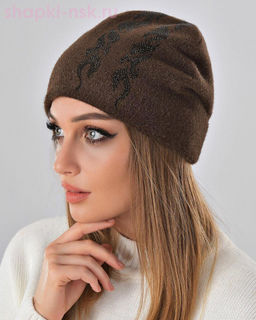 Бархат спорт Шапка флис (56-58)