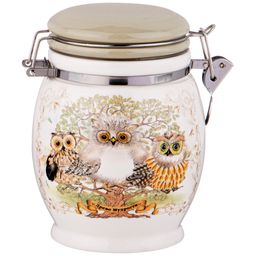 ЕМКОСТЬ ДЛЯ СЫПУЧИХ ПРОДУКТОВ ДЕРЕВО МУДРОСТИ 11,5*11,5 СМ. ВЫСОТА=15 СМ. / 700 МЛ. - Agness фото 3