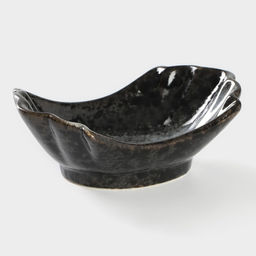 Салатник фарфоровый Magistro Ночной дождь, 1384,5 см, цвет черный  фото 2