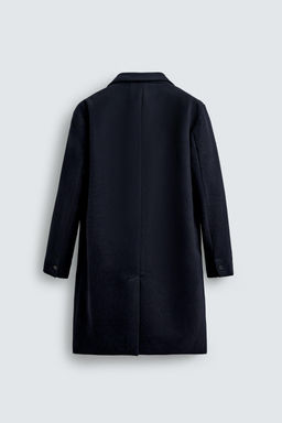 REGULAR FIT WOOL COAT - Zara фото 8