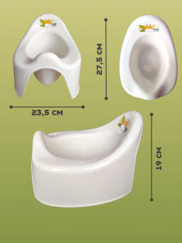 GIRAFFIX - горшок детский молочный - Полимербыт фото 3