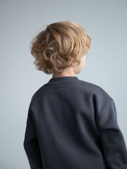 Костюм детский трикотажный с начёсом, тем.серый - Lesi kids фото 5