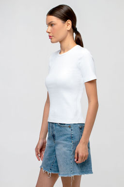 Арт.3203/2 Футболка женская 42-48 (4 шт) Цвет:белый - Калинка фото 2