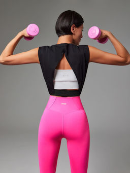 Футболка с открытой спиной - NEVERLATE фото 4