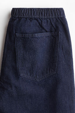Pantal?n denim con cord?n de ajuste - H&m фото 3