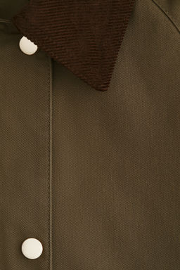 Chaqueta con cuello de pana - H&m фото 4