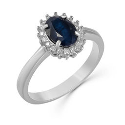 Кольцо, сапфир корунд, SL-RIC102