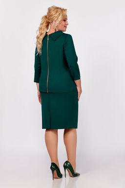 Блуза Swallow 803.2 черный+серебряный узор фото 689