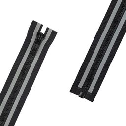 Молния Трактор GAMMA G3051S со светоотр. полосой 75 см Тип 5 10 шт разъёмная однозамковая