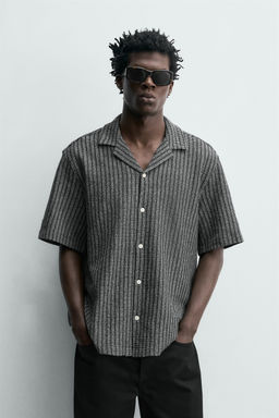 CAMISA ESTRUCTURA TEXTURA / Marino - Zara фото 2