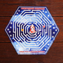 Цена за 10 шт. Подарочная новогодняя коробка «На Катке» 18×18×14 см