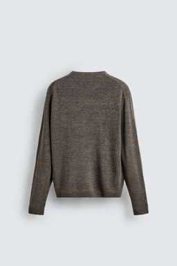 JERSEY REGULAR FIT 100% LINO / Marr?n / Topo - Zara фото 8