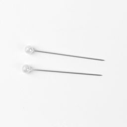 Цена за 24 шт. Булавки портновские «Ромашка», 38 мм, 40 шт., белые