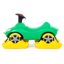 Снегоход каталка-автомобиль Полиция со звуковым сигналом - Полесье фото 2