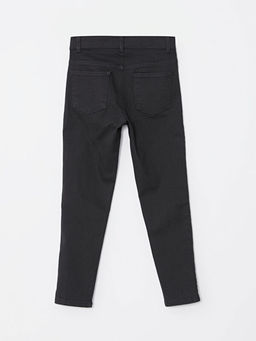 Super Skinny Fit Basic Gabardin Erkek ?ocuk Pantolon - Waikiki фото 2