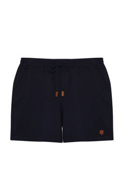 TRENDYOL MAN Buyuk Beden Lacivert Regular/Normal Kesim PU Etiket Aplikeli Sort TMNSS24AP00002 - Trendyolmilla фото 7