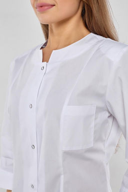 Халат женский 129 TC. Цвет: белый - Стильб фото 7