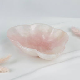 Чаша из мадагаскарского Розового кварца