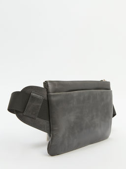 Мужская поясная сумка CALZETTI ADAM R Артикул 2437965, темно-коричневый  фото 8