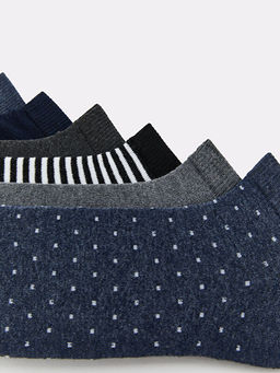 Desenli Erkek Patik ?orap 7li