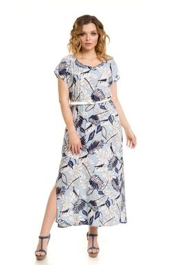 Платье 764 голубой