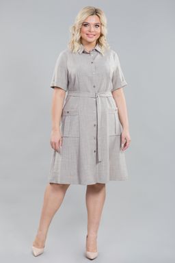 Платье 1004 песочный - Novita фото 3