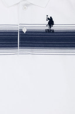 Темно-синяя футболка с воротником-поло для мальчика Неожиданная скидка в корзине - U.s. polo assn фото 8