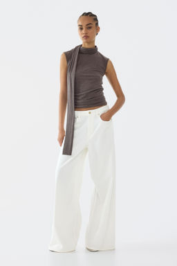 Top con cuello fular - H&m фото 4