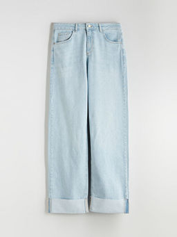 Straight Fit Kad?n Jean Pantolon