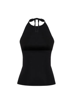 Limited Edition Siyah Triko Bluz TWOSS24BZ00326 - Trendyolmilla фото 6