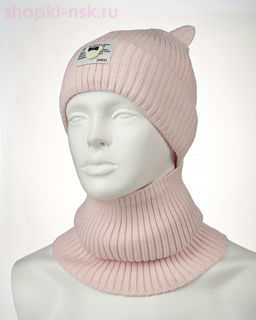 02-96-M Комплект флис (колпак+снуд) (50-52)