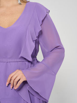 Платье 0372-1 бирюзовый - Dora фото 38